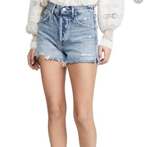 Agolde Jean Shorts